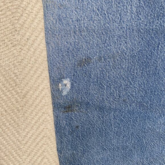 Vintage Carhartt Jeans Men's 34x30 Blue Denim Relaxed Fit Straight Leg B160 DST - Picture 13 of 15